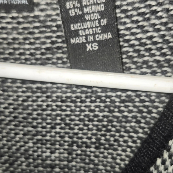 Neck  sweater dress is by moda - Picture 3 of 5